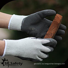 10G acrílico látex guantes de trabajo de seguridad de trabajo guantes de invierno guantes de látex de espuma